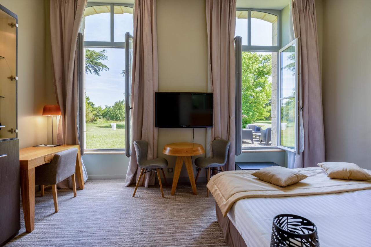 Hotel Et Spa Du Chateau Лагор Екстериор снимка